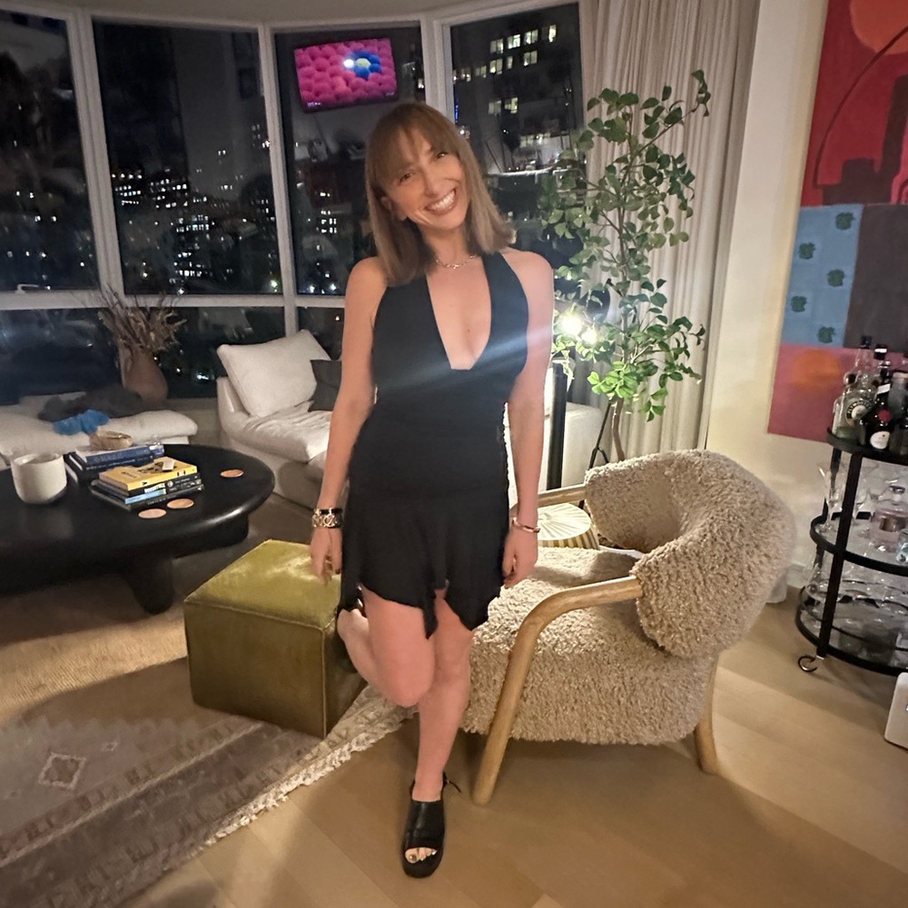 Superdown Black Mini Dress
